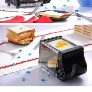 Multifuncțională mini electric de Copt Brutarie friptură la grătar, Cuptor ouă prăjite, Omletă tigaie mic dejun mașină de pâine Prăjitor de pâine