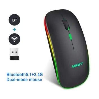 G852 Portabil Bluetooth 5.1 2.4 G Reîncărcabilă Wireless Gaming Mouse-ul pentru Laptop-uri 3908