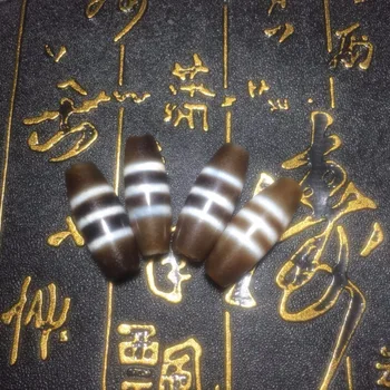 Arsun Bijuterii Fengshui Ji 10mmx28mm O Bandă Farmacistului Mistic Tibetan DYI Piatra Margele Dzi Amuleta liber beadsFree transport 822