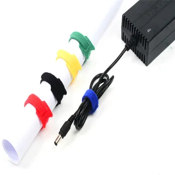 100buc 5 Culori pot alege Magic bandă de cablaj/Magic cablu de legat cablu Computer cablu Căști Bobinator legături de Cablu