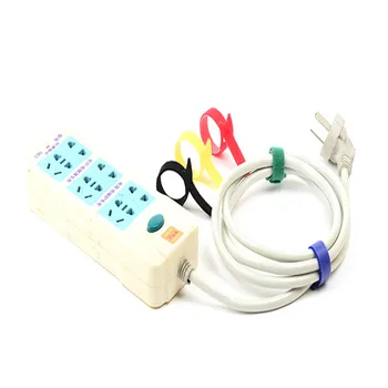 100buc 5 Culori pot alege Magic bandă de cablaj/Magic cablu de legat cablu Computer cablu Căști Bobinator legături de Cablu