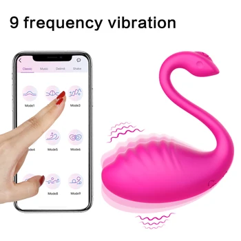 Jucarii sexuale Bluetooth Dildo Vibrator pentru Femei fără Fir Control de la Distanță APP Vibrator Purta Vibratoare Chilotei Jucării pentru Cuplu Sex-Shop