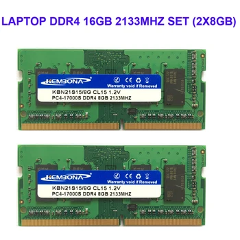 Kembona LAPTOP DDR4 16GB KIT(2X8GB) Memorie RAM de 2133 mhz 2666mhz Memoria 260-pin SODIMM RAM Stick transport gratuit