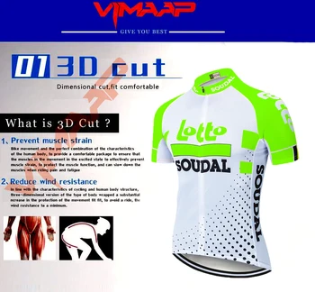 Echipa Pro LOTO ciclism jersey cu bicicleta scurt, haine de ciclism MTB ropa ciclismo hombre bărbați biciclete tricouri Maillot Haine Sport
