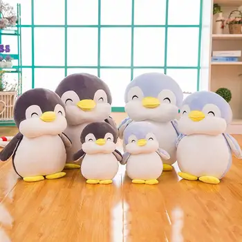Kuulee 35/45/55cm Copii Jucarie de Plus Desene animate pentru Copii Pinguin Papusa Complet Umplute de Animale Fete Baieti Crăciun Minunat Cadou de Ziua de nastere Copil
