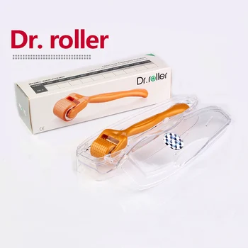Derma roller Dr. roller 192 Titan Ac Mezoroller Mezo, Micro Ac Regenerarea Parului Creștere Barba Îngrijire a Pielii Faciale Dermaroller