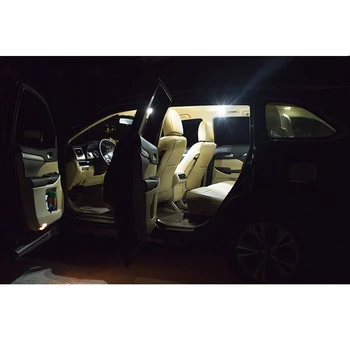 Alb Canbus LED-uri Auto de Interior Hartă Dom Kit de Lumina Pentru Mercedes-Benz M, ML, GL GLK GLA-class W163 W164 W166 X164 X166 X 156 X204