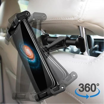 360 de Grade de Rotație Mașina Înapoi a Scaunului Tetiera iPad Suport de Telefon pentru VW Polo Golf Jetta Passat Toyota Corolla Saab Renault Megane 2