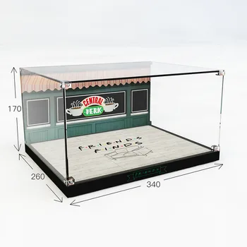 36 X 28 X 19 cm Bloc de Afișare Acrilic Cutie Pentru 21319 - Cristal Catarama Model Version / Versiunea Transparent
