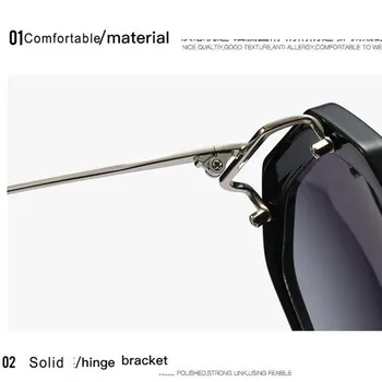 Cercul rotund ochelari de Soare pentru Femei de Vară 2020 Noua Moda de Lux de Brand Nuante Pentru Femei Ochelari de Soare UV400 Zonnebril Ochelari de Oculos