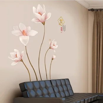 Modern Stil Chinezesc Decor de Perete Decalcomanii de Fundal TV Murală Autocolante de Perete Home Decor Camera de zi Autocolante Muraux