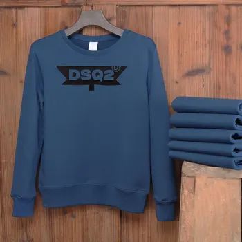 Dsq brand stil de iarna Barbati Hanorac bumbac maneca lunga casual Unisex hoody cald DSQ2 scrisoare Hanorac verde tricoul pentru barbati 10383