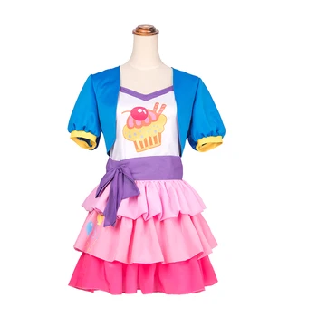 Fetele Mele Femei Little Pony Pinkie Pie Umane Cosplay Costum De Sex Feminin Roz Halloween Costume De Carnaval Personalizate