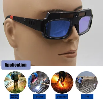 Alimentat solare Ochelari de protecție Întunecare Automată de Sudare Protectia Ochilor Ochelari de Sudor Ochelari Masca de Casca Arc JA55