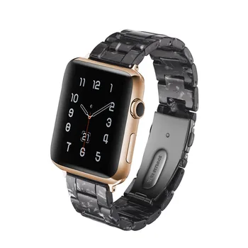 Trupa ceas pentru Apple Watch 44mm 42mm 40mm 38mm Rasina Bratara Curea de Ceas pentru iWatch Seria 4 3 2 1 Brățară de Înlocuire Curea