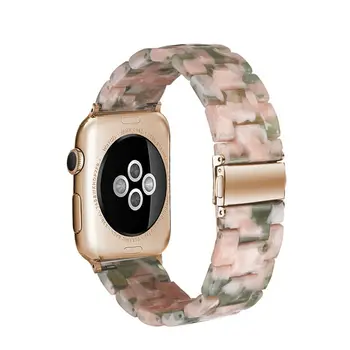 Trupa ceas pentru Apple Watch 44mm 42mm 40mm 38mm Rasina Bratara Curea de Ceas pentru iWatch Seria 4 3 2 1 Brățară de Înlocuire Curea