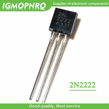 1000pcs transport gratuit 2N2222 SĂ-92 40V 0.8 UN NPN comutare tranzistori original nou 10553