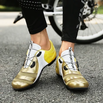 Non-blocare Bărbați Ciclism Pantofi Respirabil Pantofi Mtb Biciclete Road Biciclete Pantofi Femei Ultralight Athletic Adidași de Curse