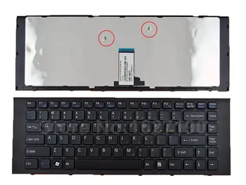 NE Tastatură Pentru SONY VPC-de EXEMPLU, CADRU NEGRU NEGRU Nou Laptop Tastaturi Cu 9Z-N7ASW.001 148969711