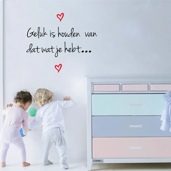 Copii Olandeze Citate De Vinil Autocolant De Perete Camera Copii De Ziua Recunostintei Decorare Olanda