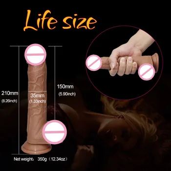 Omul Nuo Control de la Distanță Impingandu-Vibrator pentru Femei Realist Vibratoare Penis de Silicon vibrator Mare Masturbator Adulți de sex Feminin Jucarii Sexuale