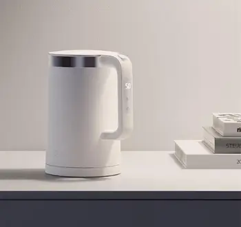În 2020, Noul XIAOMI MIJIA Inteligent Apă Fierbător Electric Pro Termostatic rapid de fierbere ceainic inox Mihome Aplicație de Control MJHWSH0YM