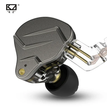 Kz Zsn Pro În Ureche Căști Pentru Monitorizare Metal Casti Tehnologie Hibrid Hifi Bass Pavilioane Sport A Zgomotului Căști 2 Pini