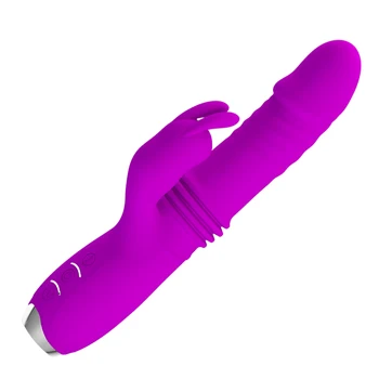 Vibrator Rabbit Vibrator Pentru Femei Cu Penetrare Funcție De Adult Jucarii Sexuale Sex Feminin Orgasm Sex Mașină Reîncărcabilă Masaj Stick