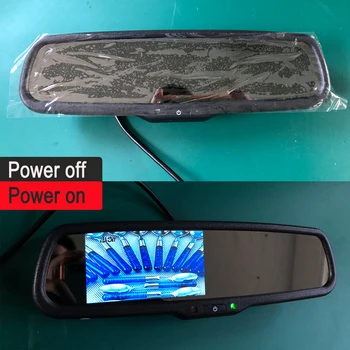 Nr. 1 Suportul de 4.3 inch TFT LCD Auto HD Oglinda retrovizoare Monitor Viziune de Noapte Camera foto de Parcare Sistemul de Asistență Monitor