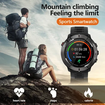 LOKMAT ZEUS Ceas Inteligent Bărbați Femei Full Touch Tensiunii Arteriale Sport Smartwatch Fitness tracker Monitor de Ritm Cardiac Pentru Android ios