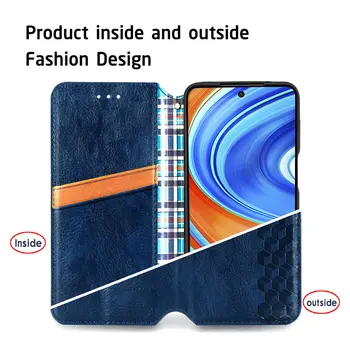 Caz Pentru Xiaomi Redmi Mi Nota 10 9 8T K30 10X Pro Max Zoom Lite Piele Flip Wallet Telefon Magnetice Capacul de Aspirație