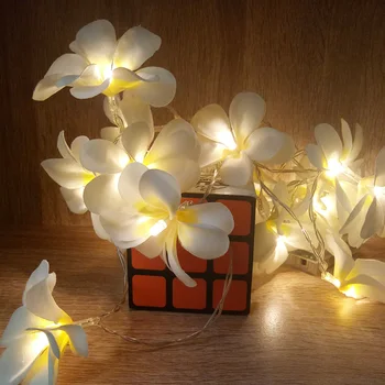 Vacanta florale LED Lumini Șir 10leds 1,5 Metri de baterie AA, camera pentru Copii floare/decor de Crăciun. Eveniment Petrecere/Anul Nou consumabile