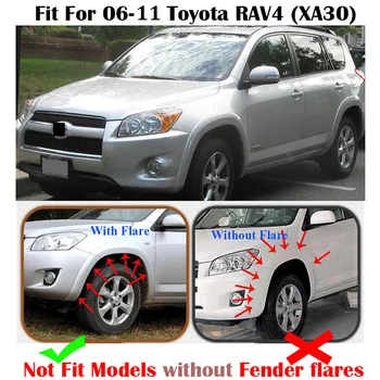 Masina de Noroi Pentru Toyota RAV4 2007-2012 2.4 Cu Semnalizare Aripa apărătoare de noroi apărătorile de Noroi Lambou Aripile 2011 2010 2009 2008 2007