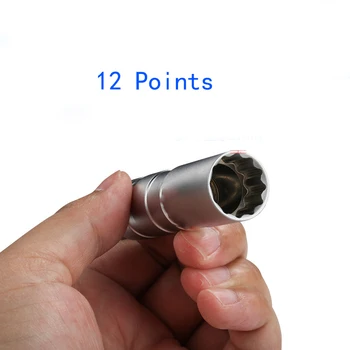 1 buc de Mare Putere Magnetică Perete Subțire bujii 16mm Cheie tubulară 14mm Spark Plug Socket Magnetic Instrument de Ștergere de