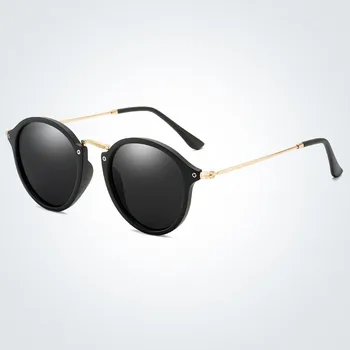 Design de Brand Polarizat ochelari de Soare Barbati Rundă de Conducere Ochelari de Soare Femei Vintage UV400 ochelari de soare Nuante gafas de sol 10983