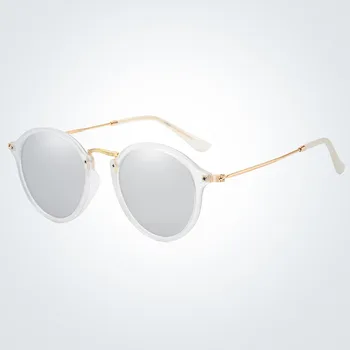 Design de Brand Polarizat ochelari de Soare Barbati Rundă de Conducere Ochelari de Soare Femei Vintage UV400 ochelari de soare Nuante gafas de sol