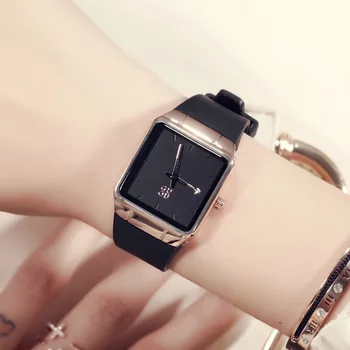 2018 GUOU Brand Ceasuri Femei de Lux a Crescut de Aur de Epocă Pătrat Casual Rochie din Piele Cuarț Încheietura ceas Relogio Feminino Montre