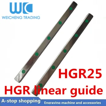 HR25 25mm 2 buc 100mm -1150mm HGR25 Metru Liniar de sina de Ghidare pentru Slide Bloc Vagoane piese CNC Router Gravură