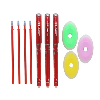 Erasable pen refill radiera set de 0.5 mm albastru rosu negru de cerneală de scris pix cu gel refill stick școală papetărie de birou 36buc/Set