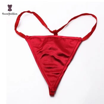 Roșu Femei Sexy, Lenjerie Erotica, Costume De Satin Suprapunere De Dantela Corset & Bustiera Cu Bretele Reglabile 893#