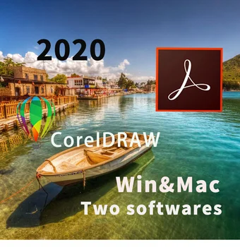 Adobe Acrobat Pro DC și Coreldraw 2020 Instala gratuit permanent folosi pentru Win / Mac