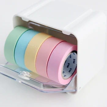 Japoneze Washi Tape Dispenser Cutter Organizator De Birou Transparent Papetărie Titular