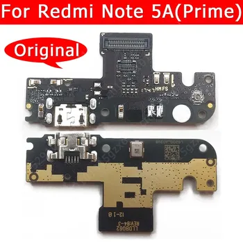 USB Original, Taxa de Bord Pentru Xiaomi Redmi Notă 5A Prim-Portul de Încărcare Conector Dock Accesorii Telefon Înlocuire Piese de Schimb 11191