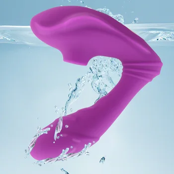 Vibrații dublu Vagin Suge Vibratorul Clitoris Vagin Stimularea punctului G Jucarii Sexuale pentru Femei Biberon Fraier 10 Viteza