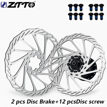 ZTTO 2 buc G3 Bicicleta Disc de Frână 120mm/140mm/160mm/180mm/203mm 6 Inci Bicicletă de Oțel Rotor Disc MTB road Cruiser BMX piese de Frână