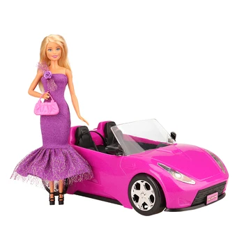 Cel mai nou manual rece 26 de articole/set Accesorii papusa = 5 haine+10 aleatoare alege genti pantofi+1 păpușă jucărie mașină Pentru masina Barbie cel Mai frumos Cadou