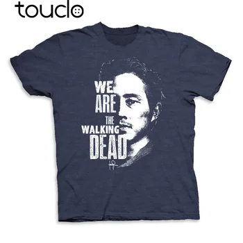 New Sosire Moda pentru Bărbați Suntem Morți de Mers pe jos Glenn Rhee Bărbați T-shirt TWD Graphic Tee tricouri cool
