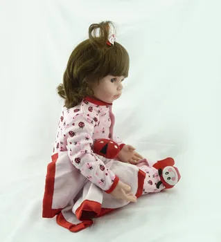 NPK bebes renăscut papusa 48cm silicon moale renăscut baby dolls cu o cârpă moale păpușă păpușă de crăciun surprice
