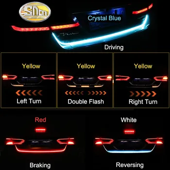 SNCN Portbagaj Benzi de Lumină LED-uri Auto Dinamic Streamer stopuri Pentru Honda Jazz Accord, City Civic, CR-V, HR-V, Insight se Potrivesc Odyssey Pilot 11446