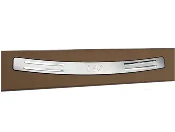 De înaltă calitate din Oțel Inoxidabil Bara Spate Protector plăcii de Prag accesorii pentru Hyundai I30